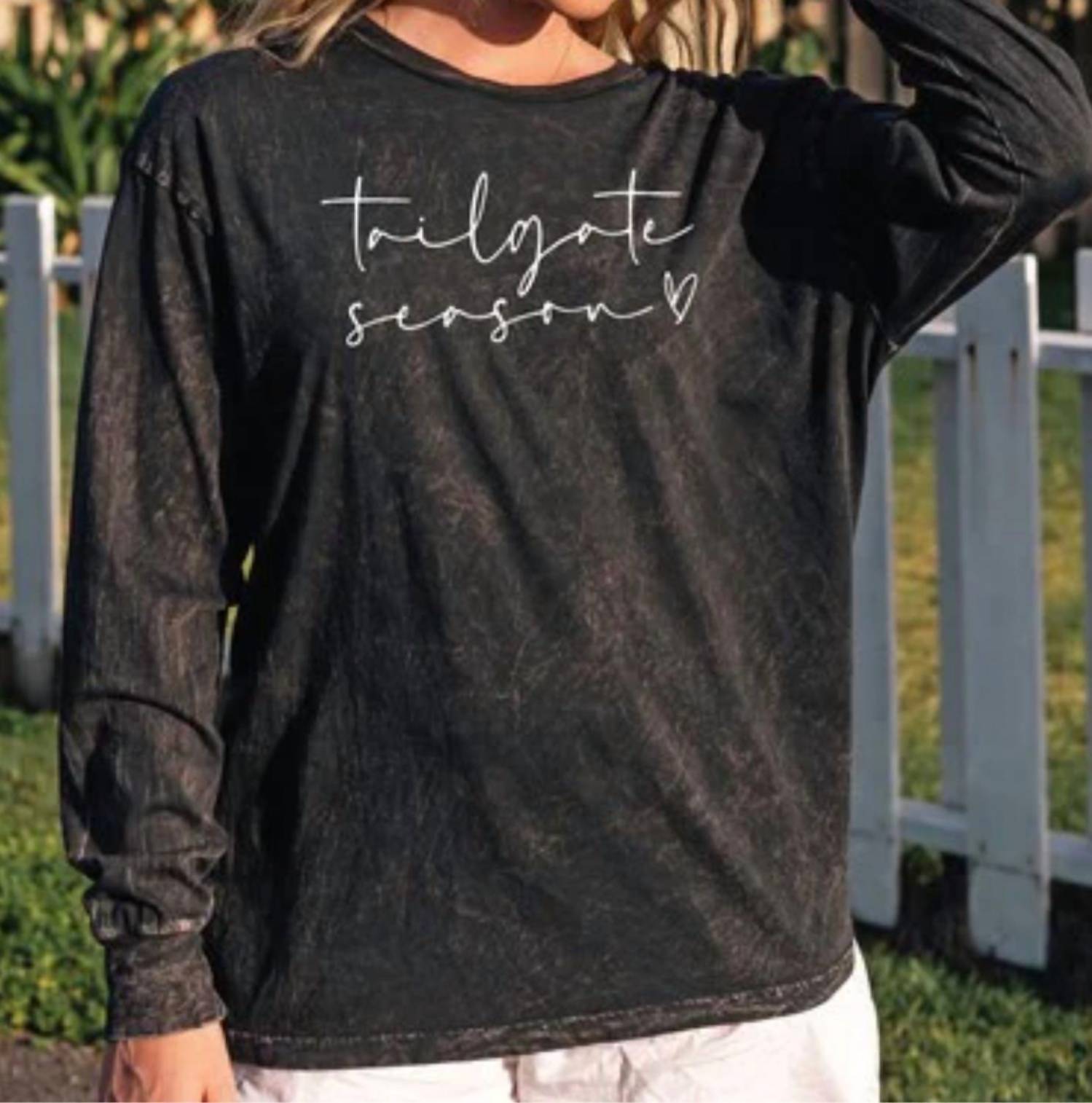 Oat Collective - Tailgate Season Graphic Long Sleeve Tee