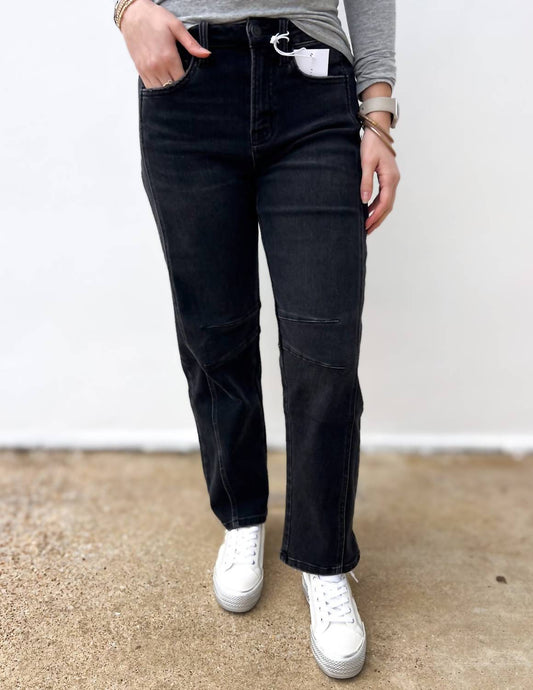 Flying Monkey - Forget Him High Rise Ankle Barrel Leg Jeans