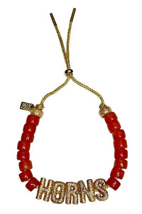 Lucky Star Jewels - Women's Eye Candy Horns ID Bracelet