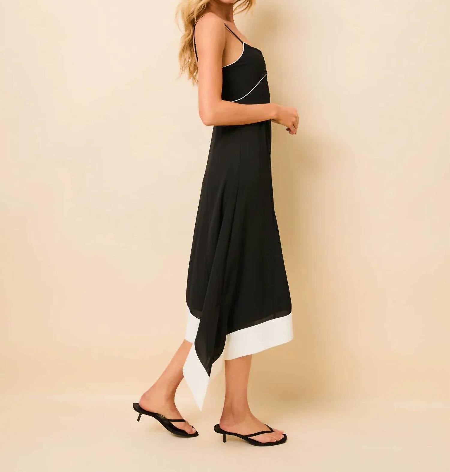 Solid & Striped - Lennox Drape Midi Dress