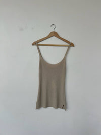 Mijeong Park - Thin Ribbed Sleeveless Knit Top
