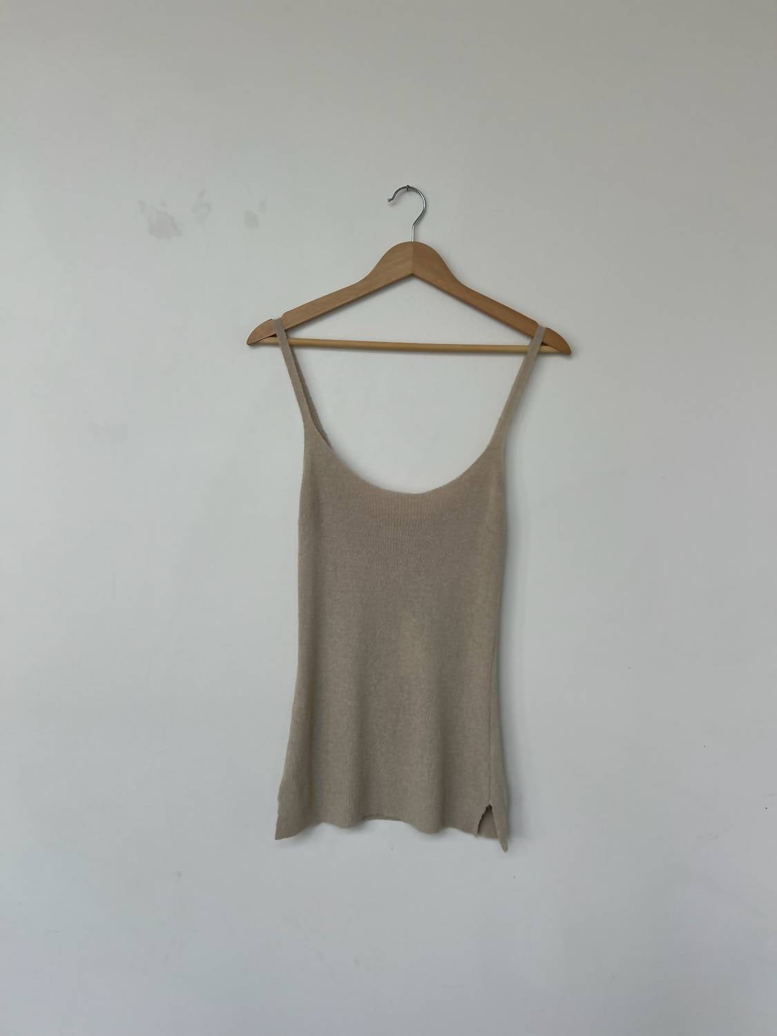 Mijeong Park - Thin Ribbed Sleeveless Knit Top