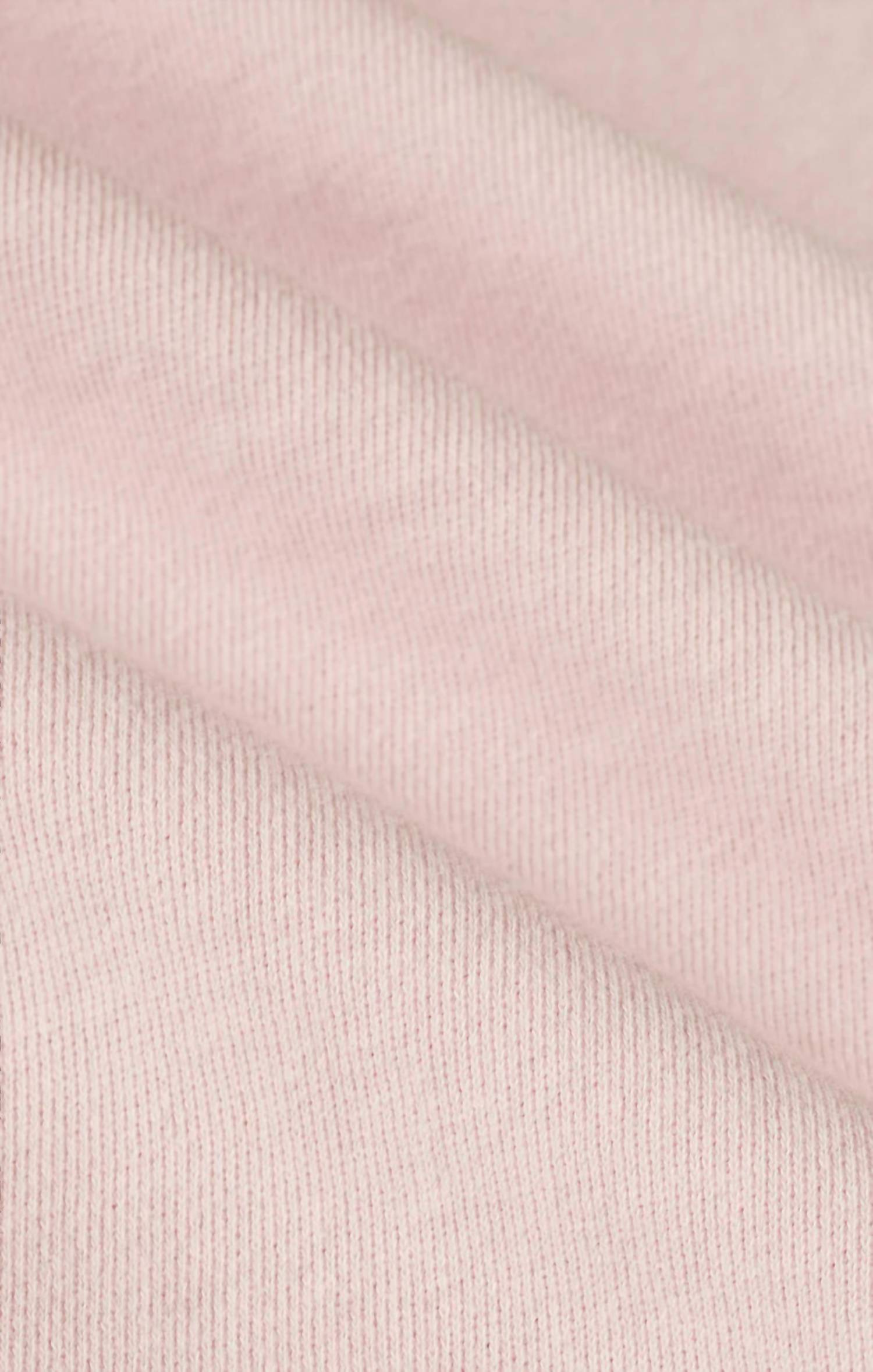 Z Supply ALL AROUND FRENCH TERRY SWEATSHIRT in baby pink - women's sweater - view 5