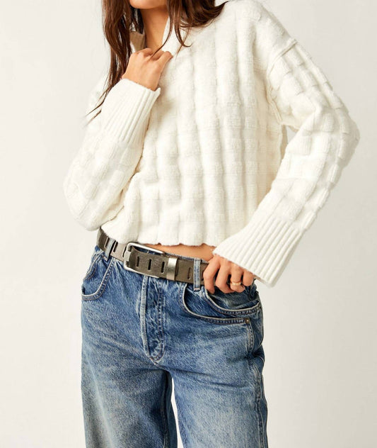 Free People - Soul Searcher Mock Neck Sweater