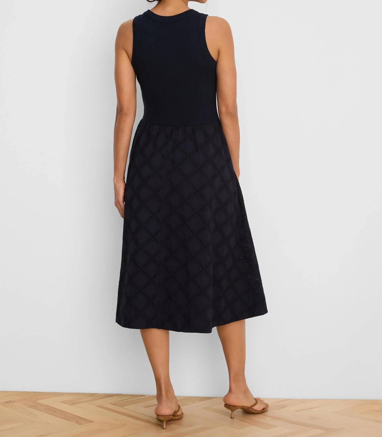 Nic + Zoe - Diamond Eyelet Sofia Dress