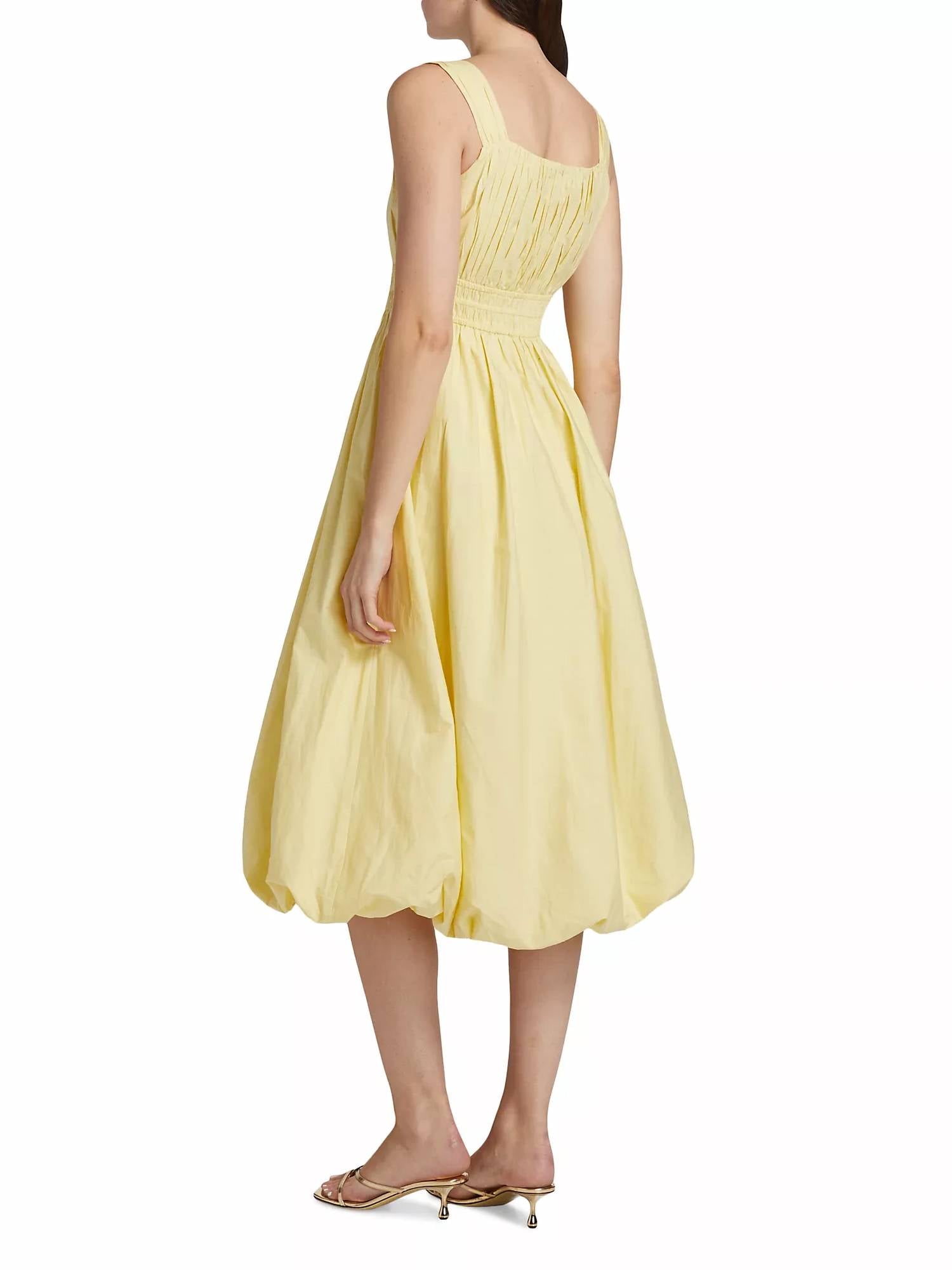 Sea - Emmet Poplin Midi Bubble Dress