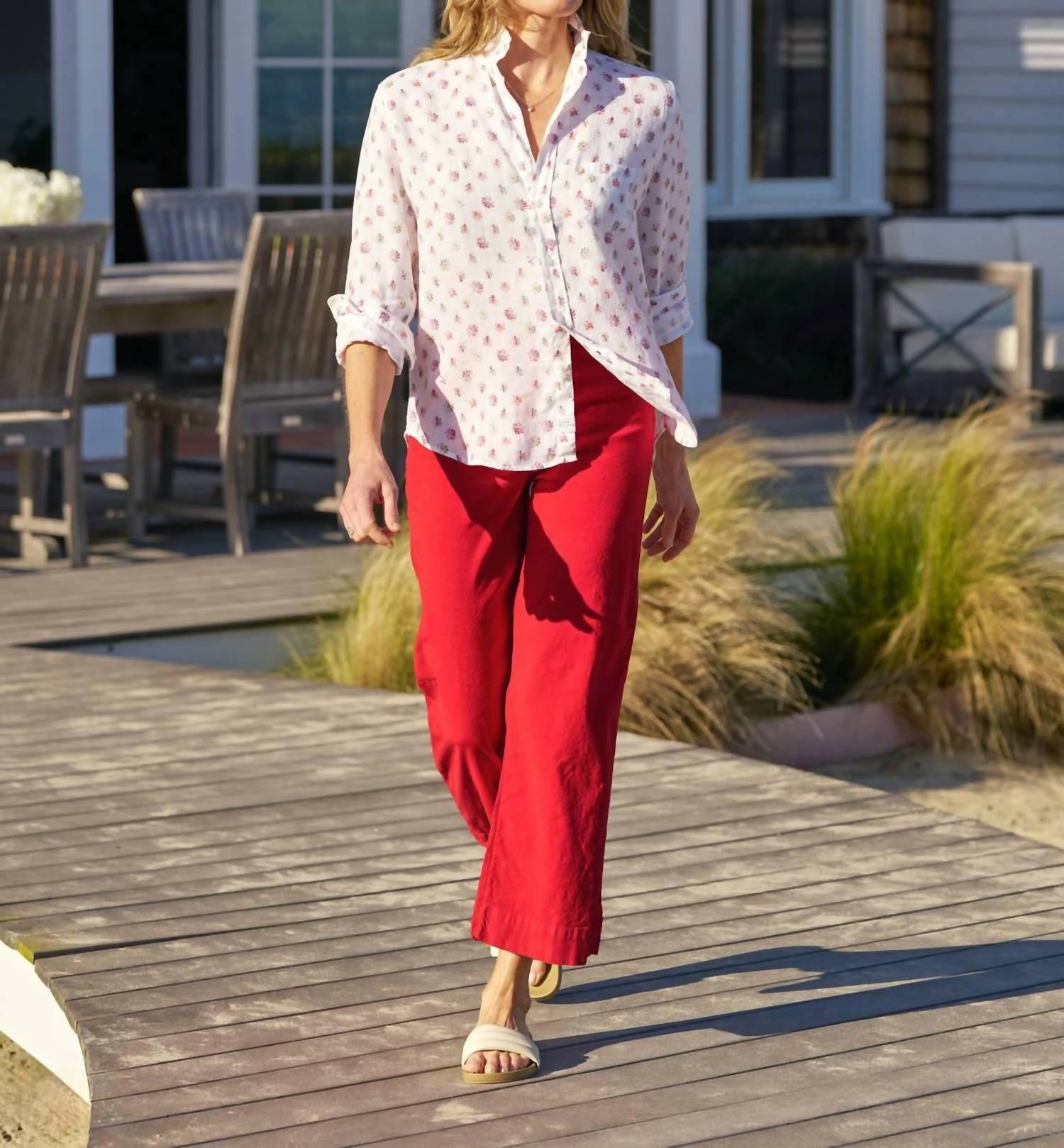 Frank & Eileen - Women's Relaxed Button Up Shirt