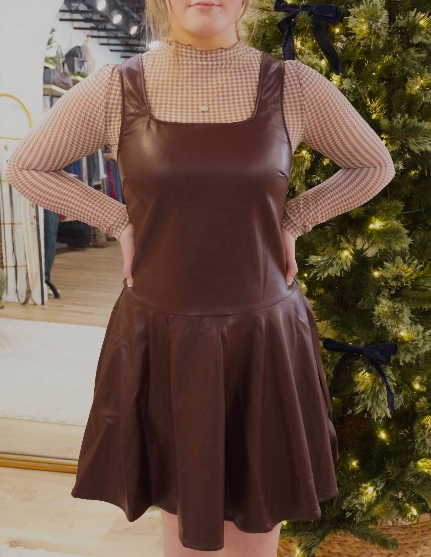 Sunday Edition - Hunter Mini Dress