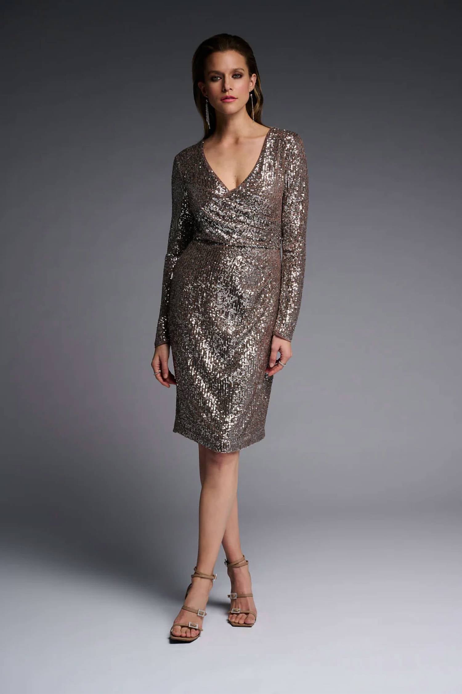 Joseph Ribkoff - Sequin Midi Dress