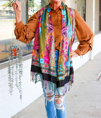Bok - Colorful Floral Multi-reversible Kimono