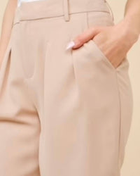 Tea & Cup - Women's Pleated Bermuda Shorts