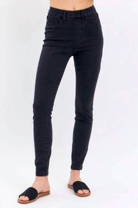 Judy Blue - Harmony Pull On Shield Skinny Jeans