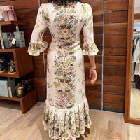 Zimmermann - Halliday Frill Sleeve Dress