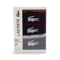 Lacoste - Men's All Over Print 3-pack Jersey Trunks