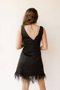 ASTR Twiggy Icon Dress in black - women's dress - alternate view