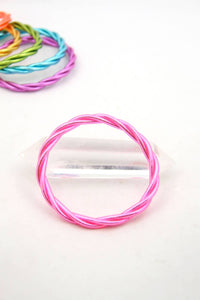 Woman Shops World - Women's Twisted Thai Buddhist Temple Mantra Bangle