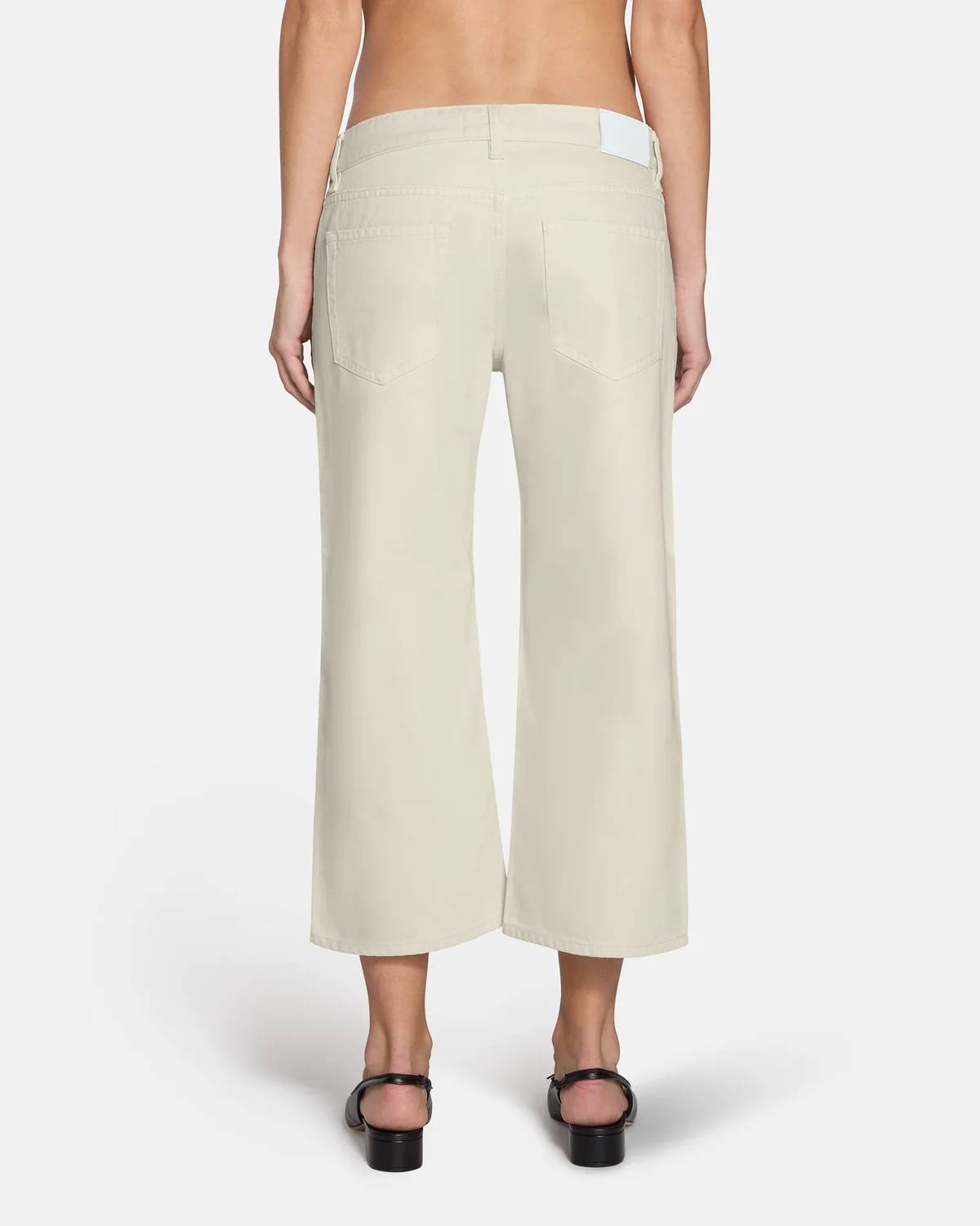 Eb Denim - Low Rise Baggy Capri Jeans