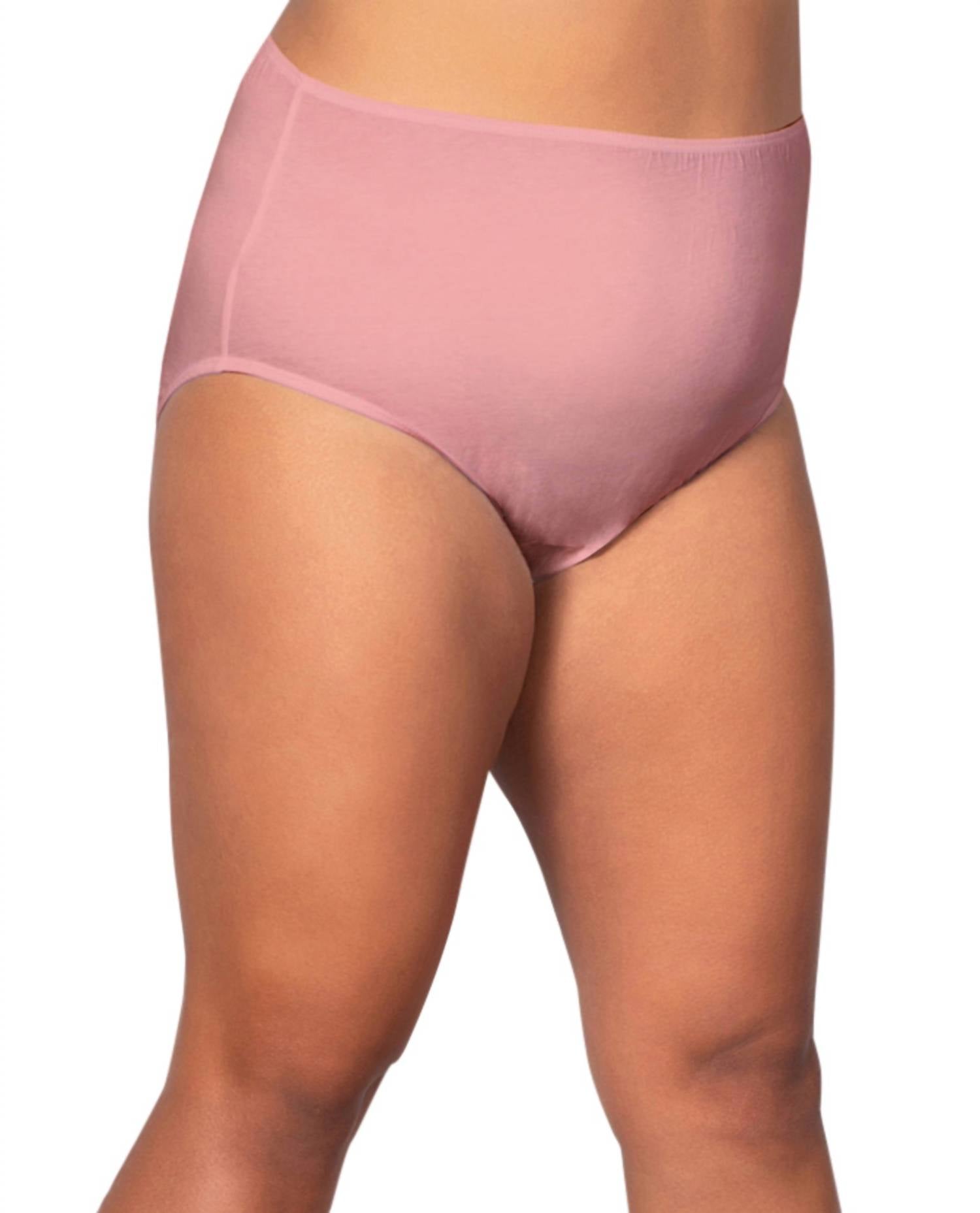 On The Plus Side - Plus Size Cotton Solid Panties