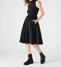 STEVE MADDEN Berlin Dress in black - women's dress - detail view