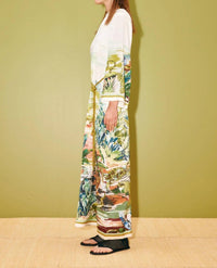 Alemais - Jungle Boogie Silk Midi Dress