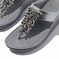 Fitflop - Women's Rumba Iridescent Beaded Toe-post Sandals