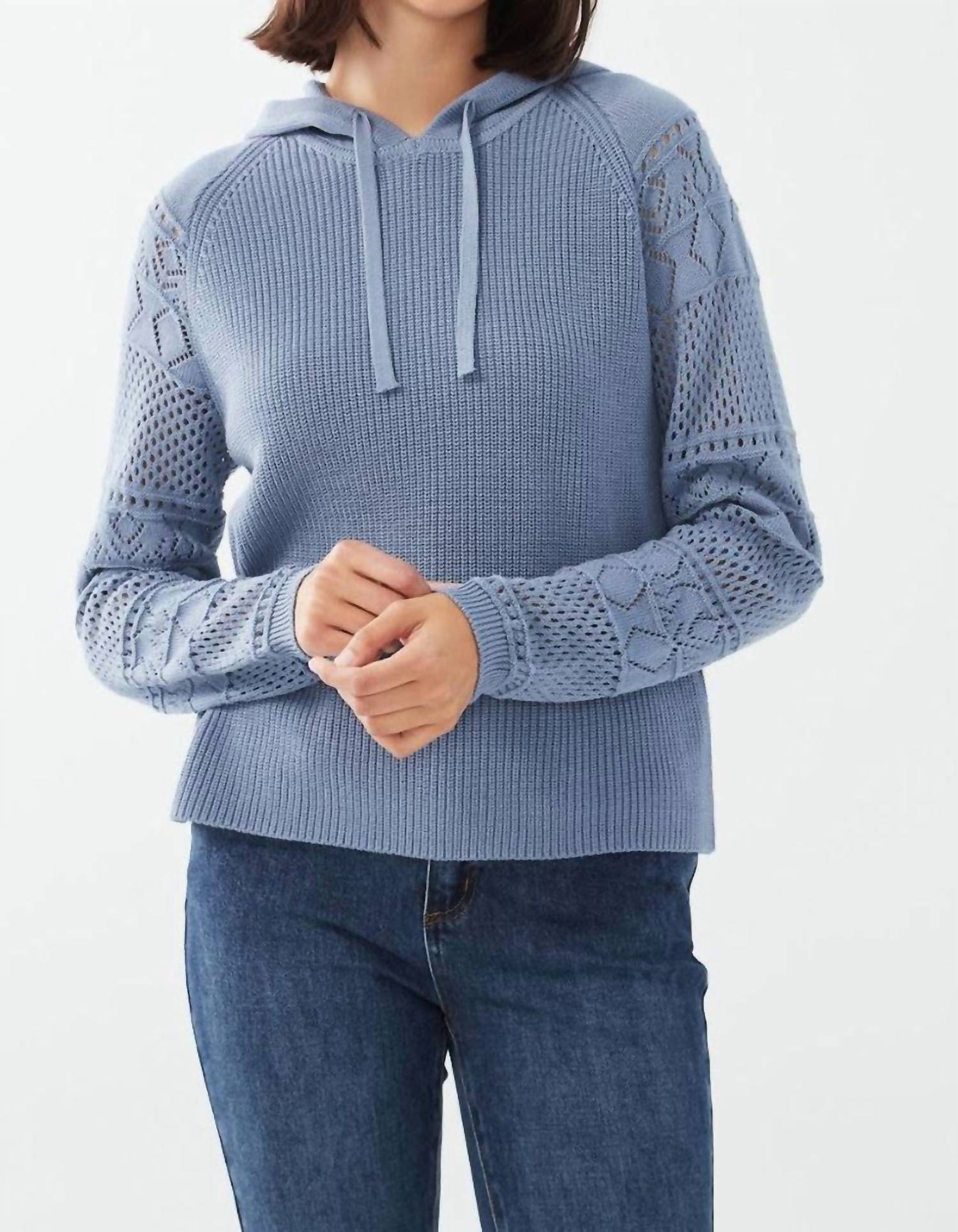Fdj - Ivy Crochet Sleeve Sweater