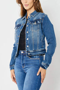 Judy Blue - Distressed Denim Jacket
