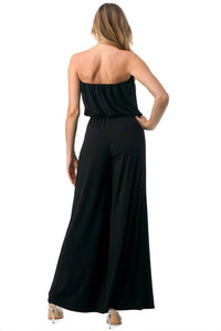 Ariella - Wide Leg Jumpsuit With Ring Belt