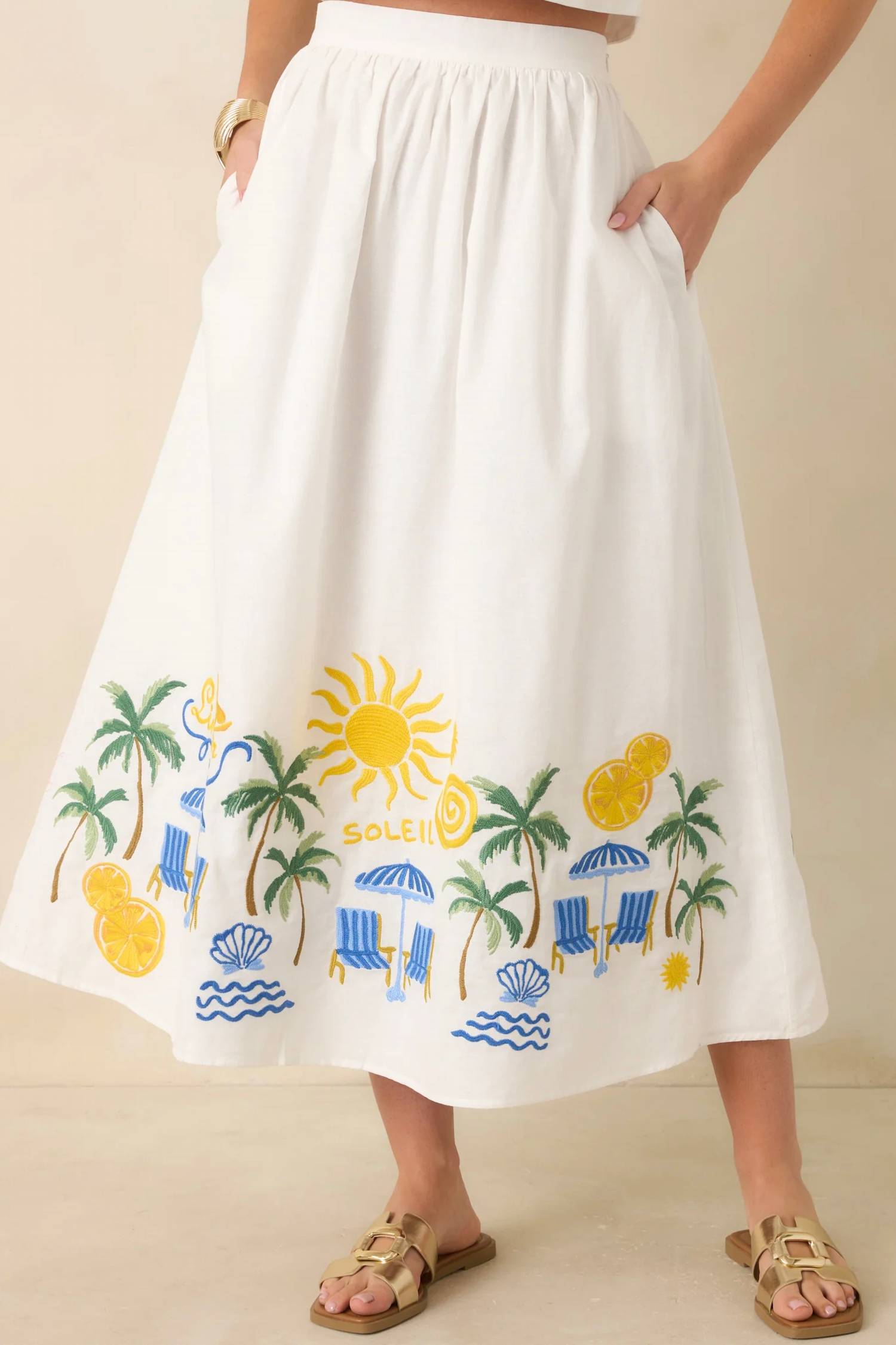 Prosperina - Paradena Midi Skirt