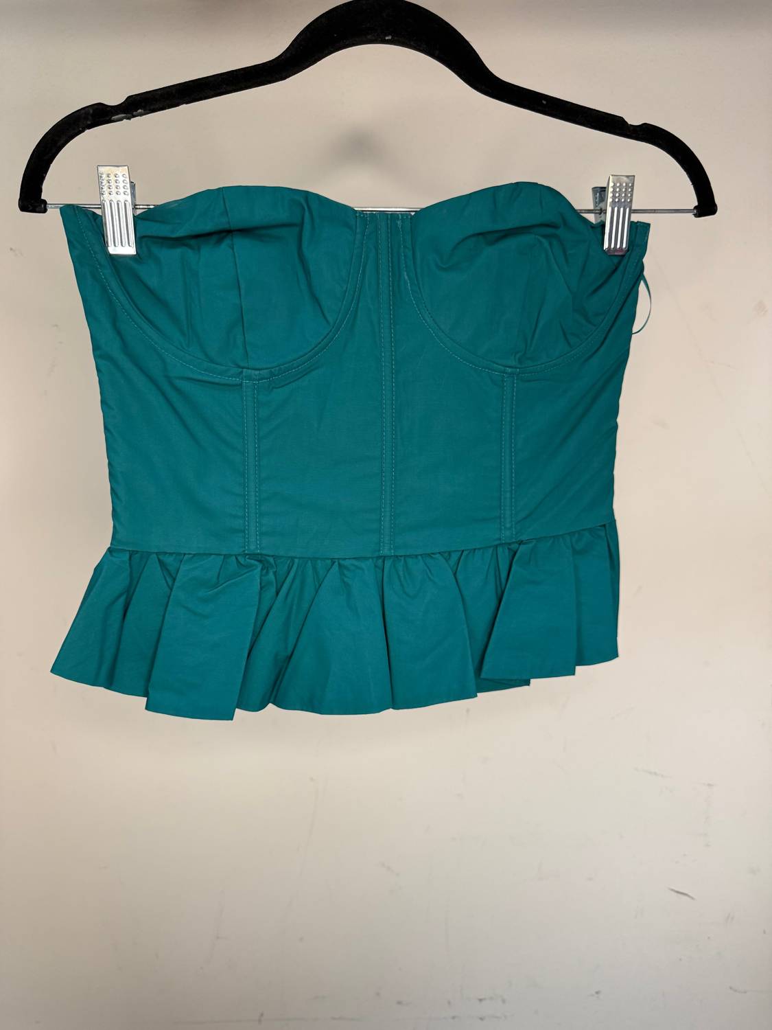 Olivaceous - Strapless Corset Top