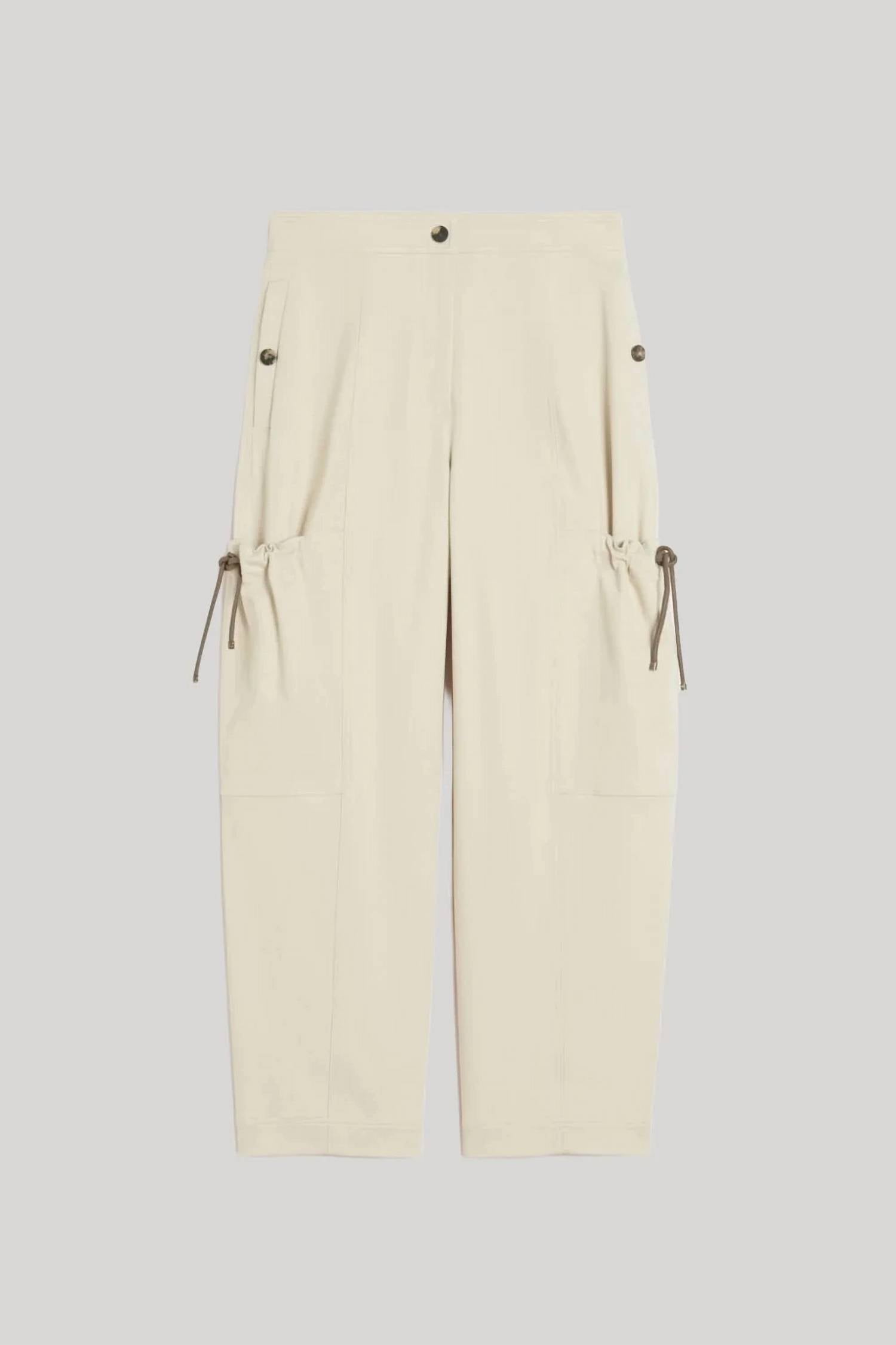 Maxmara - Stretch Cotton Cargo Trousers