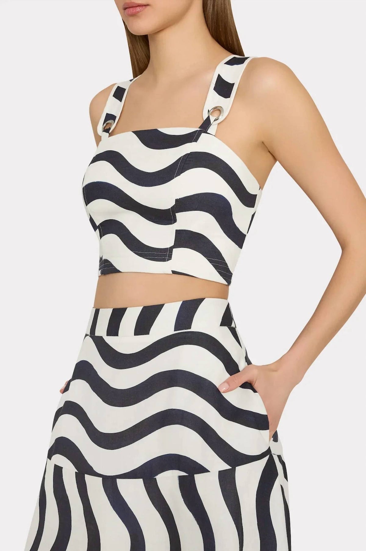 Milly - Lenox Printed Top