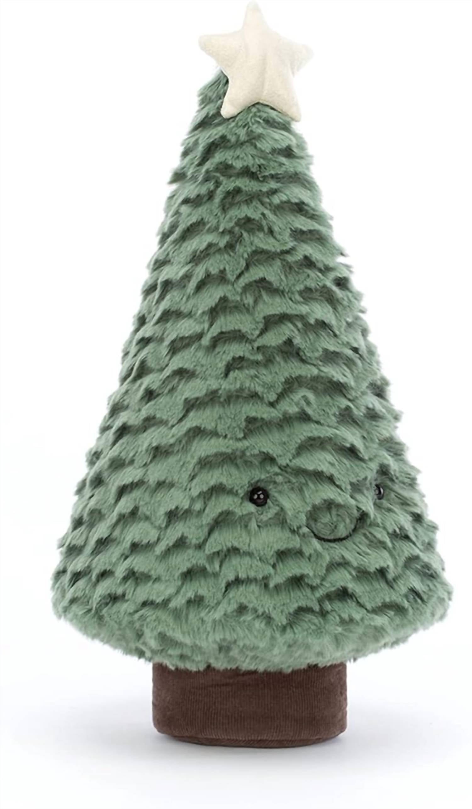 Jellycat - Kid's Amuseable Blue Spruce Christmas Tree Large 12" Soft Plush