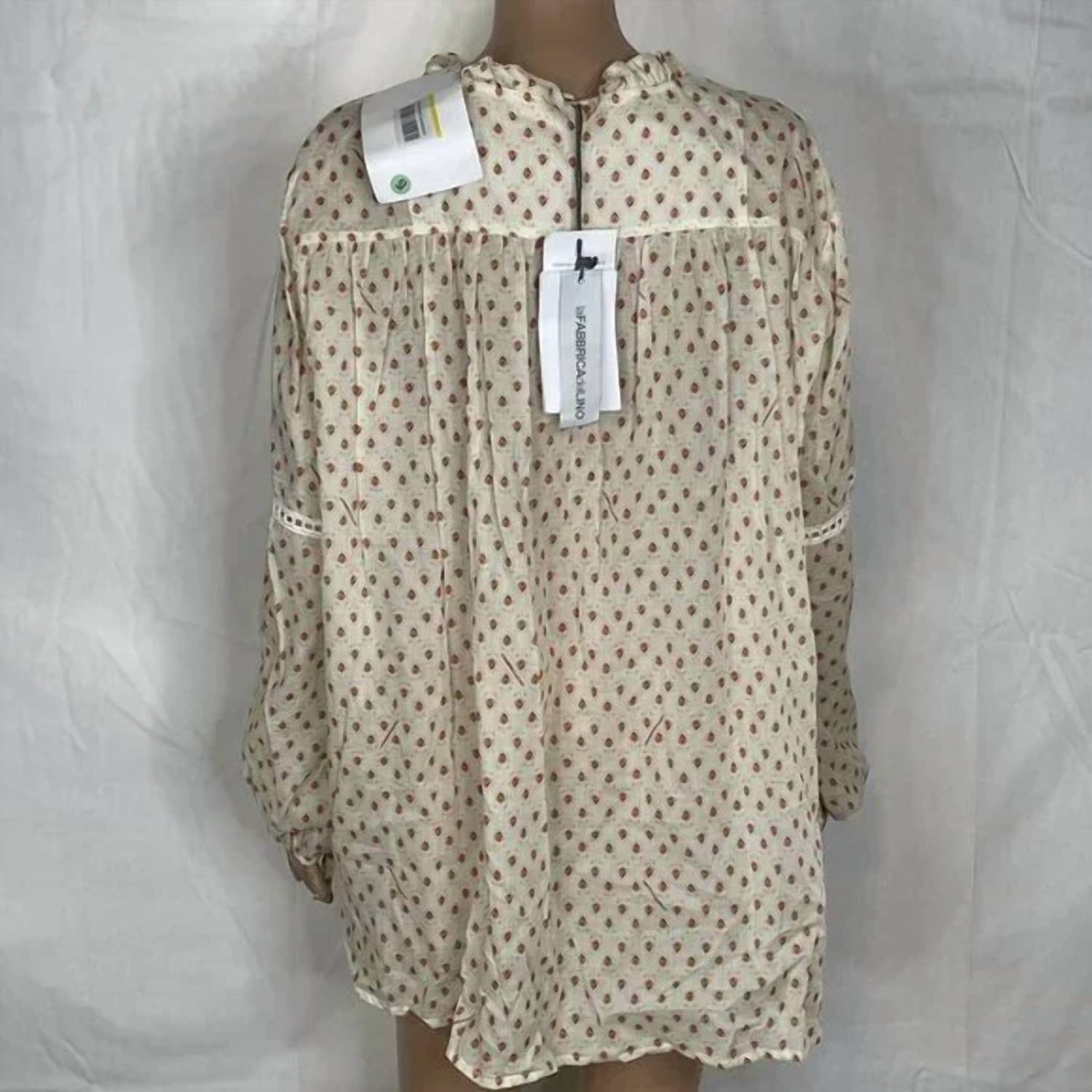 Lfdl - Women's Ruffled Long Sleeve Blouse