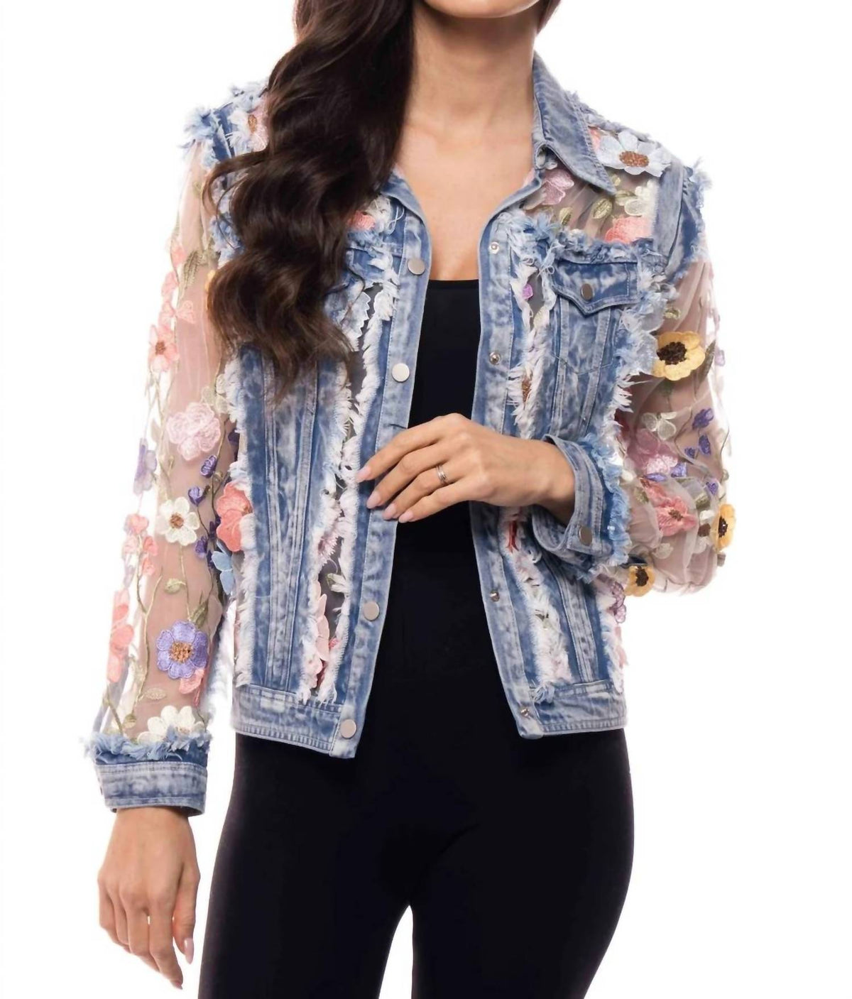 Adore - Embossed Short Jacket