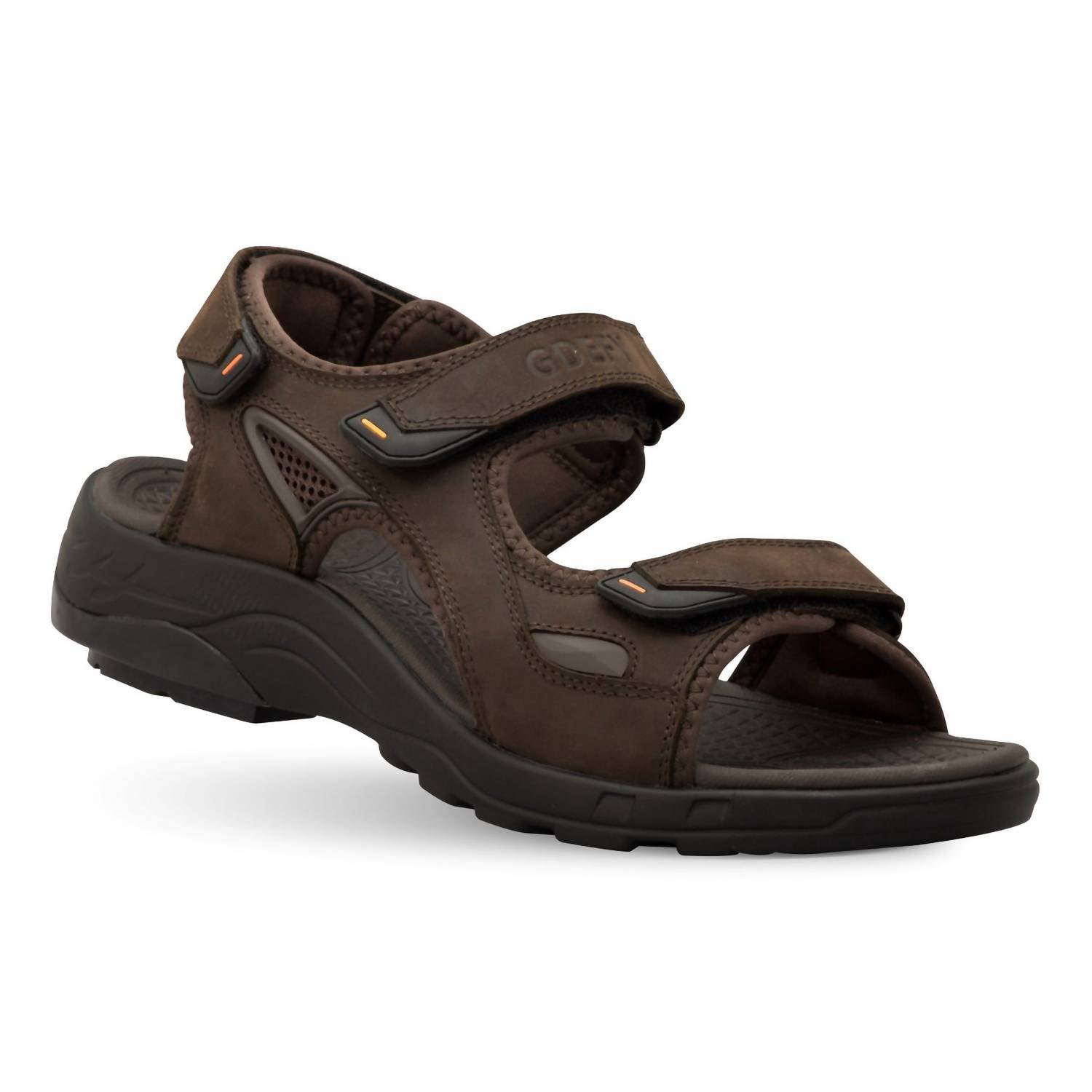Gravity Defyer Men's Outpost Outdoor Sandal in brown - men's sandal