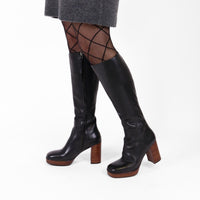 ALL BLACK Women's High Style Boots in black - women's shoe - view 7