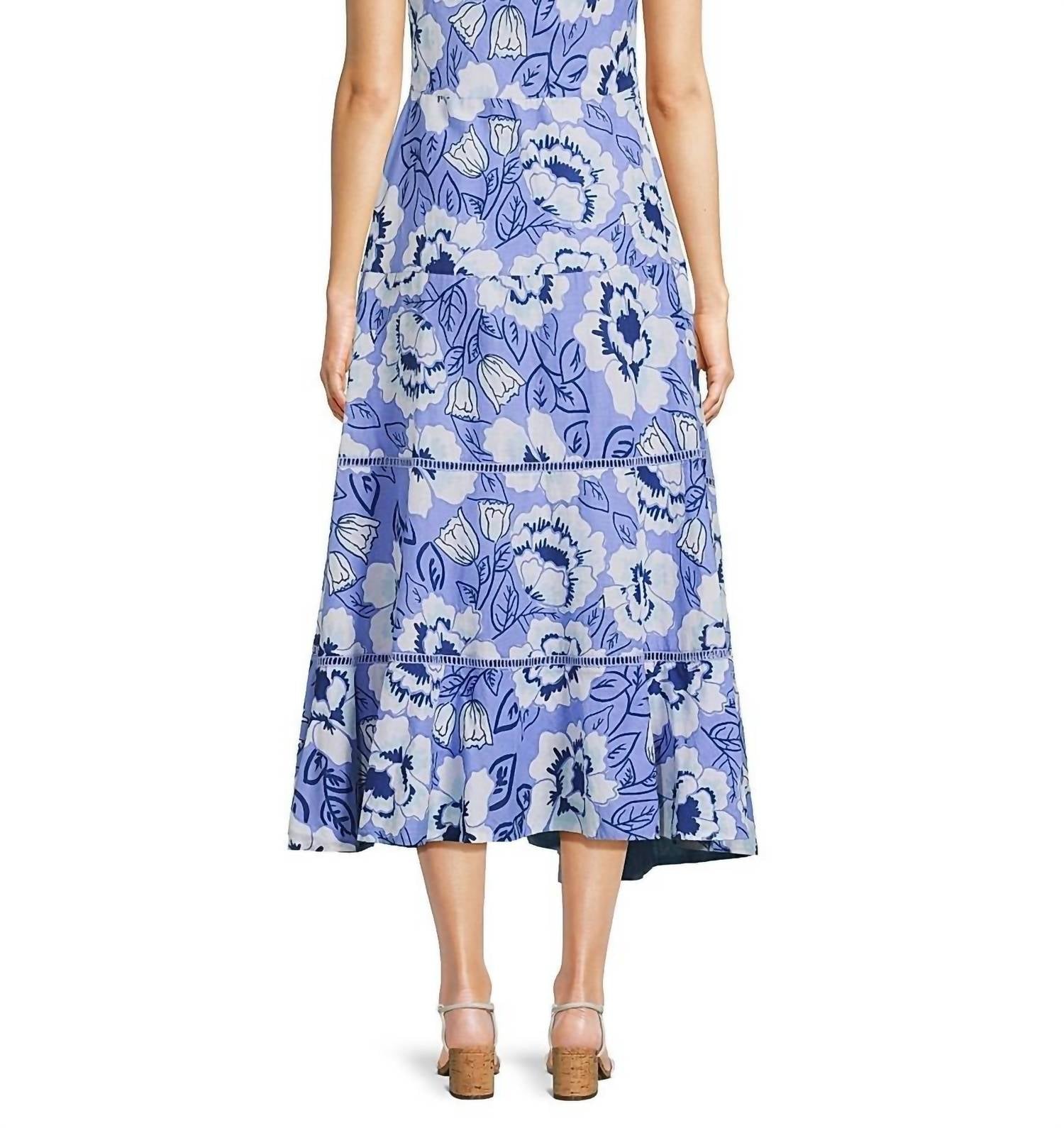 Ro'S Garden - Cairo Floral Cotton Maxi Dress