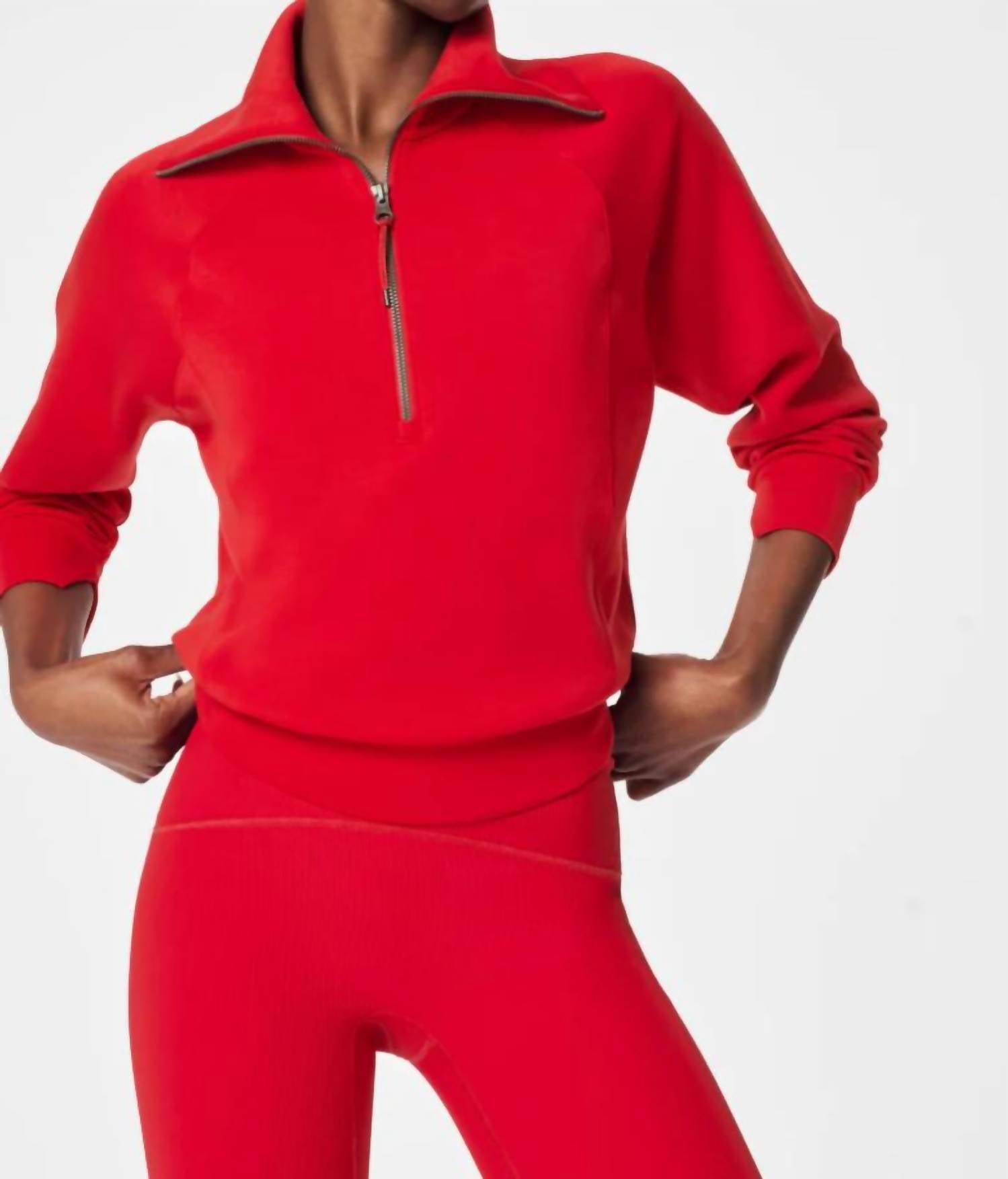 Spanx - Airessential Half Zip Sweatshirt