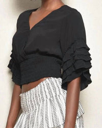 Muche & Muchette - Ruffles Sleeve Top