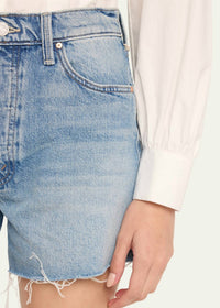 Mother - Skipper Short N Long Fray Shorts
