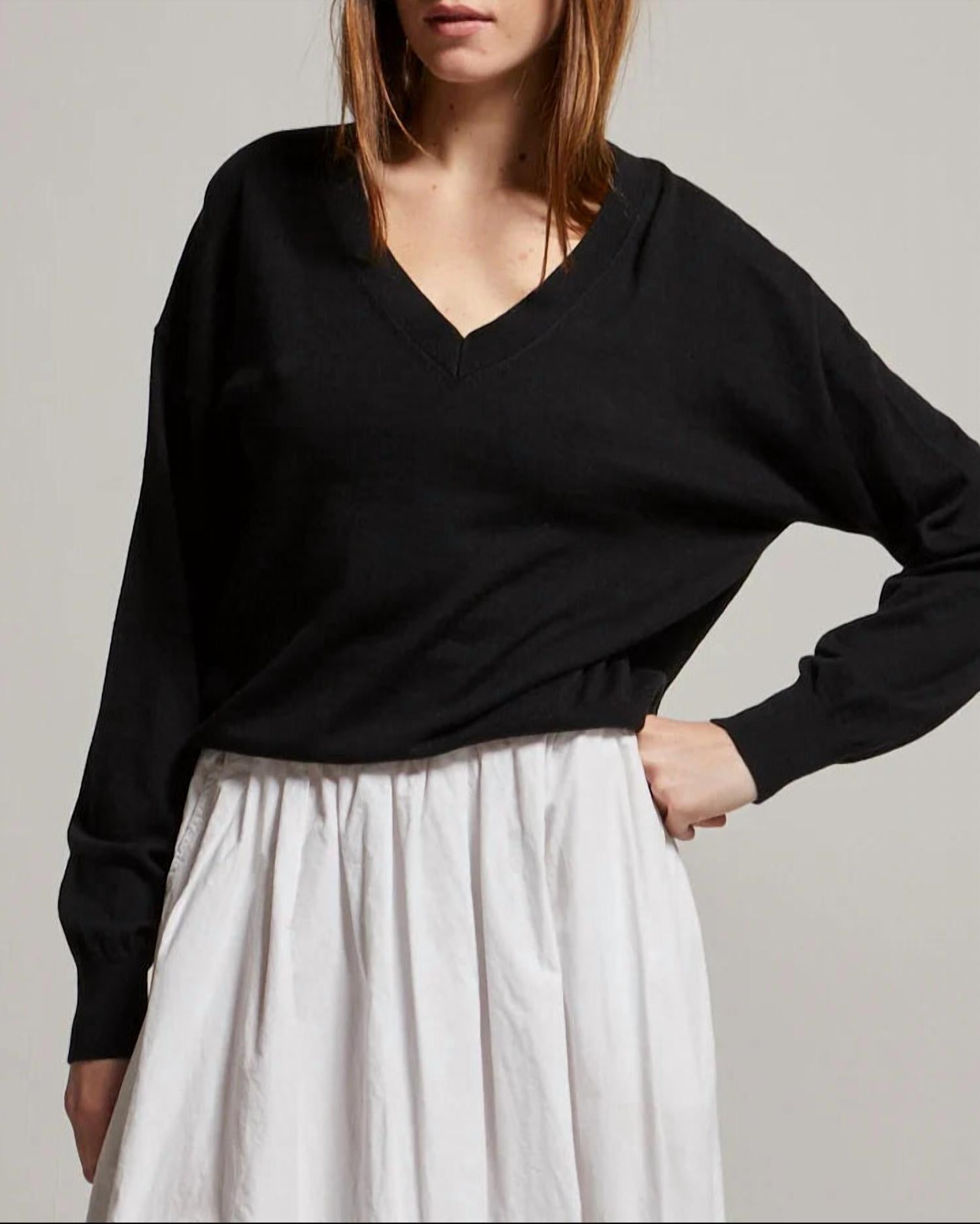 Asher - Alice Cotton Cashmere Sweater