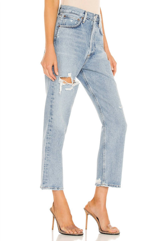 Agolde - Straight Leg 90s Crop Jeans