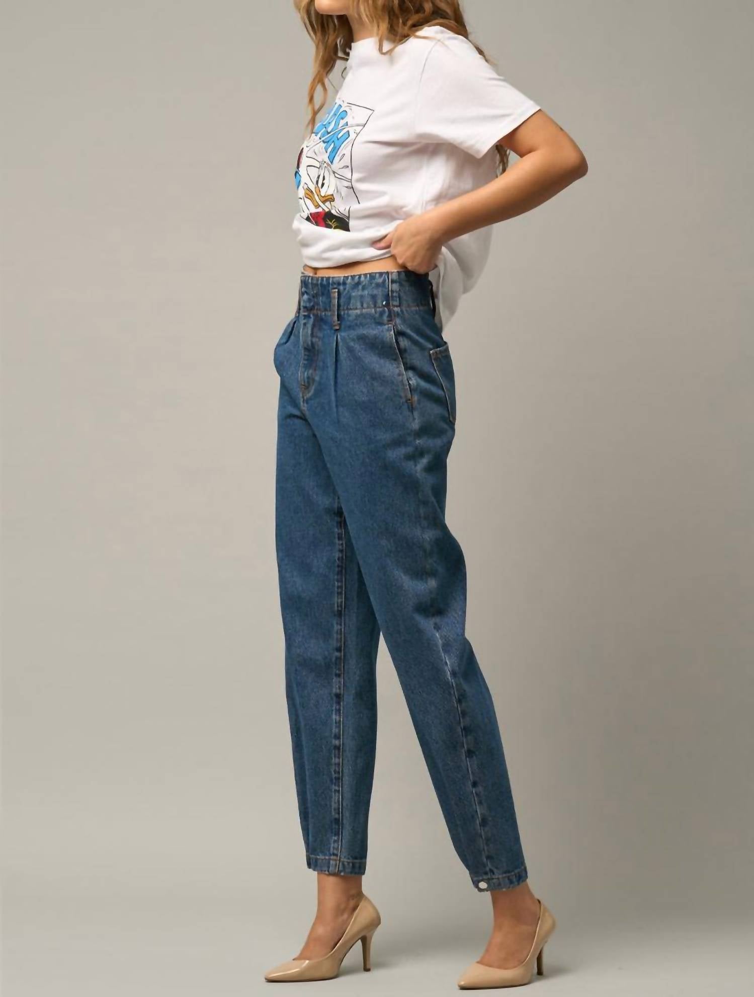 Insane Gene - High Rise Balloon Jeans