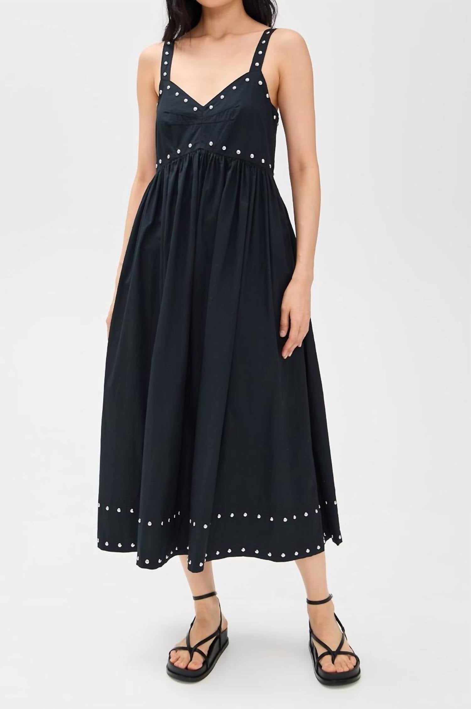 The Great. - Reyes Dress With Studs