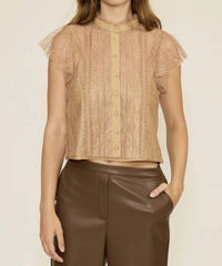 Lucy Paris - Duchess Lace Top