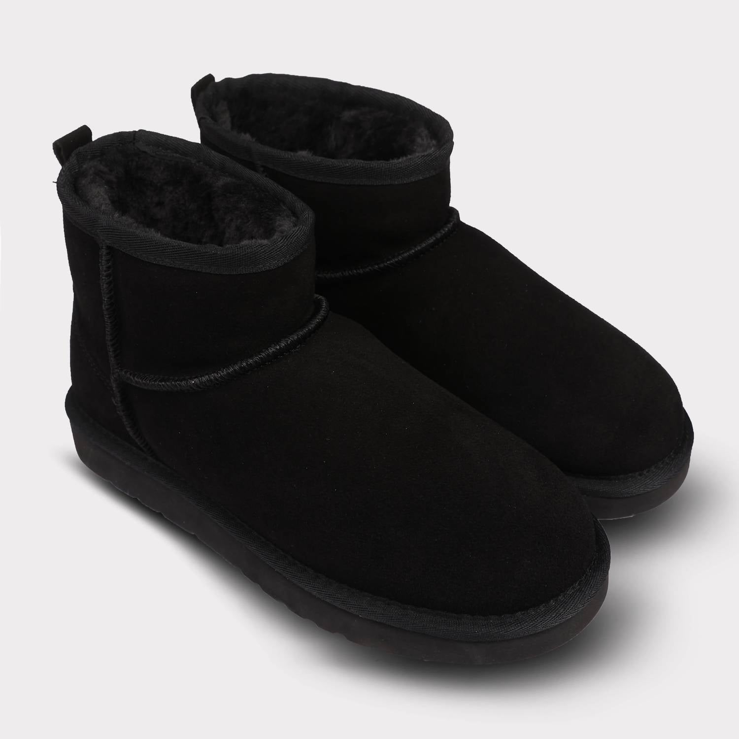 Lamo Women's Kora Short Slip-on Boot in black - women's shoe - view 7