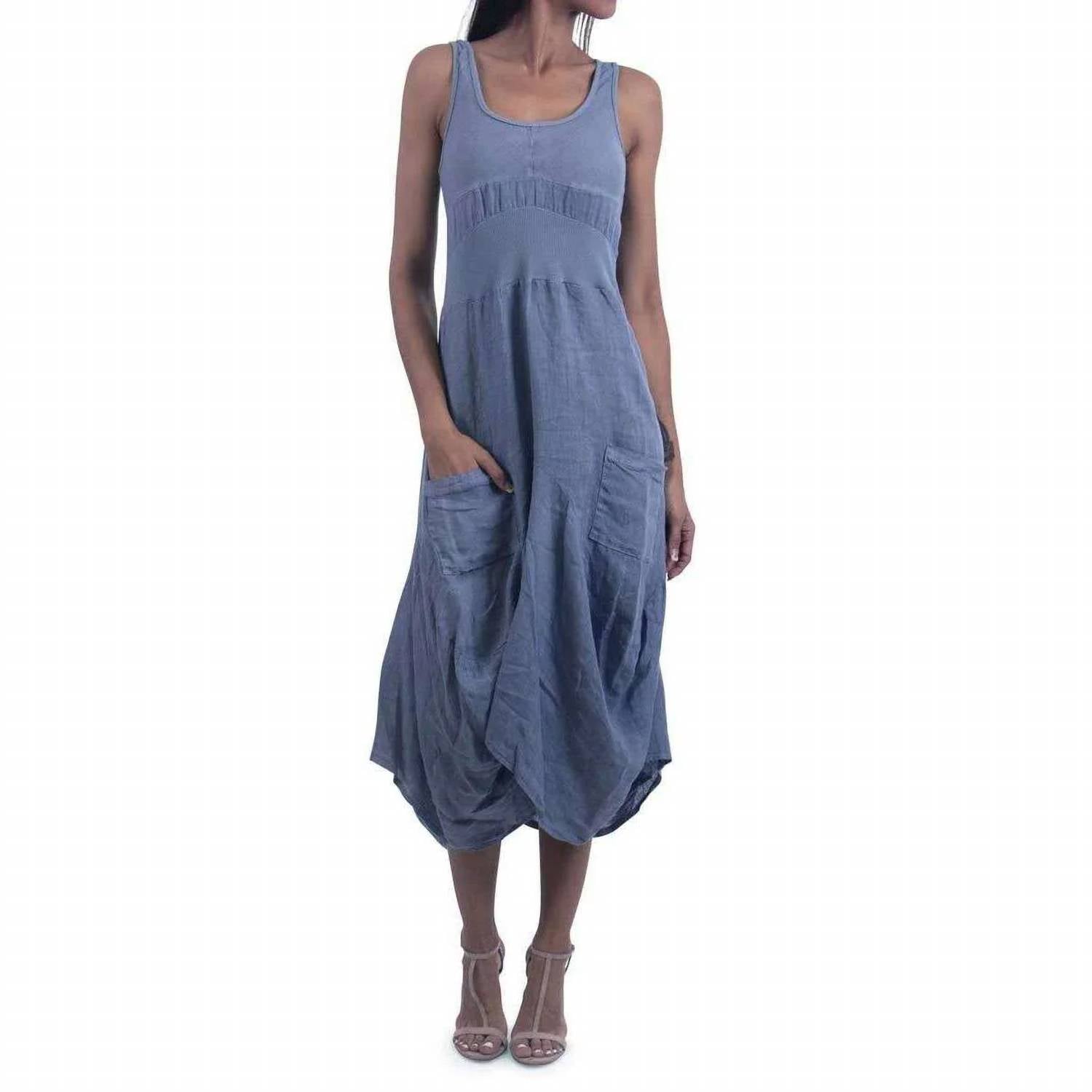 Gigi Moda - Linen Sleeveless Dress