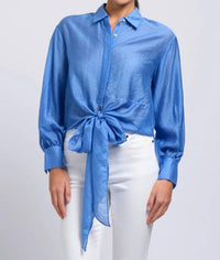 Foil - knot Blouse