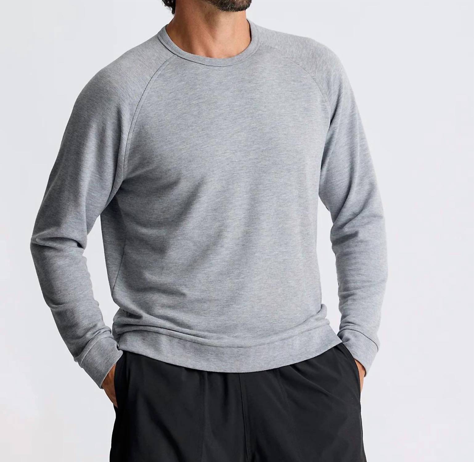 Free Fly - Men's Bamboo Lightweight Fleece Crew Top